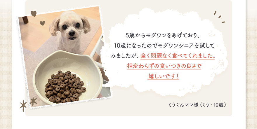 全く問題なく食べてくれました。相変わらずの食いつきで嬉しいです！