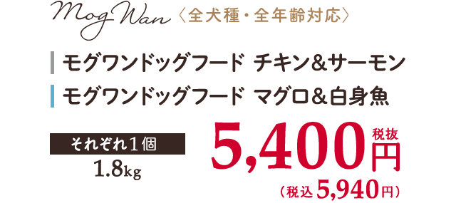 モグワン｜手作り食レシピから生まれたグレインフリードッグフード